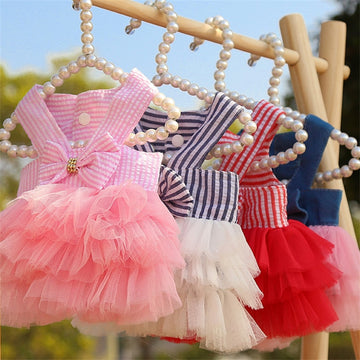 Bowknot Lovely Dog Skirt